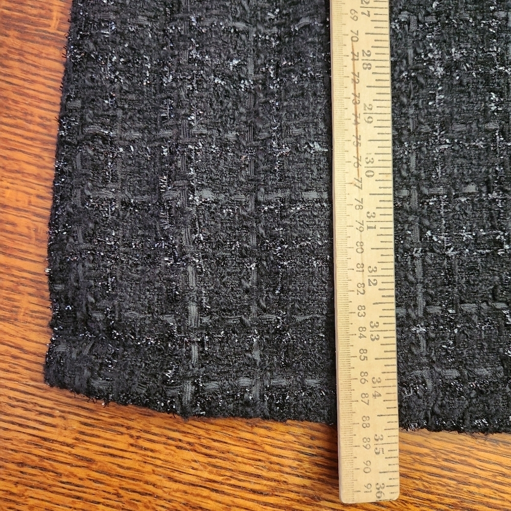 TUCKER for Target black short sleeve midi dress sparkle elastic waist size M - Picture 12 of 13